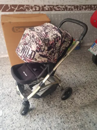 Carrito de bebé BeCool con capazo