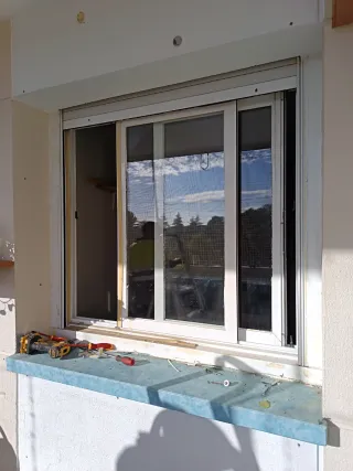 Ventana aluminio Climalit 130x120