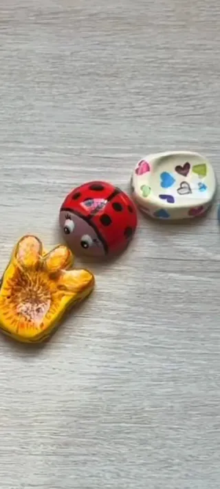 Amuleto,worry stones, piedritas de la preocupación