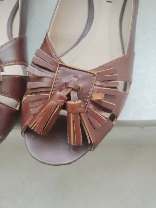 Sandalias ZENDRA Marrón Talla 38