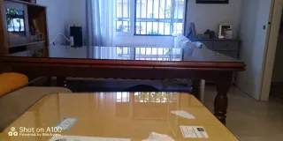 Mesa comedor extensible madera