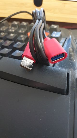Adaptador USB 3.0 Macho-Hembra .Nuevo. 1 metro