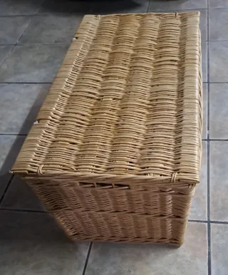 Baúl de mimbre