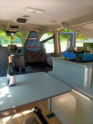 Mueble Camper con Cocina Portátil