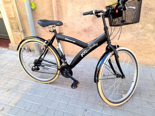 Bicicleta Paseo Talla M Negra