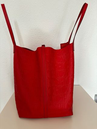 Bolso Carolina Herrera Rojo