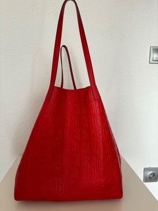 Bolso Carolina Herrera Rojo