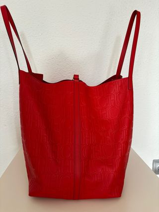 Bolso Carolina Herrera Rojo