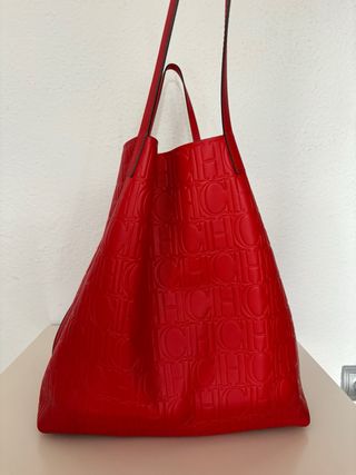 Bolso Carolina Herrera Rojo
