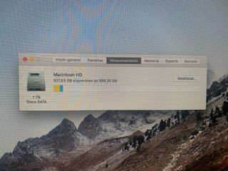 iMac 27'' 8 GB 1 TB Plata