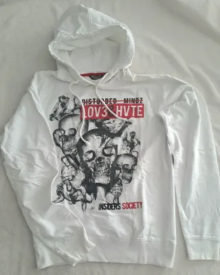 Sudadera estampada con capucha marca Inside