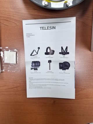 Telesin Dome Port 6 per GoPro Hero 8
