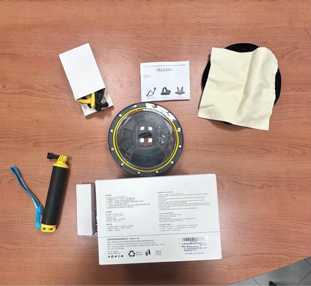 Telesin Dome Port 6 per GoPro Hero 8