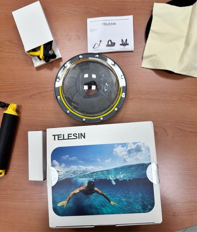 Telesin Dome Port 6 per GoPro Hero 8
