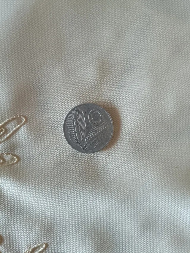 Moneta 10 Lire 1955 Repubblica Italiana