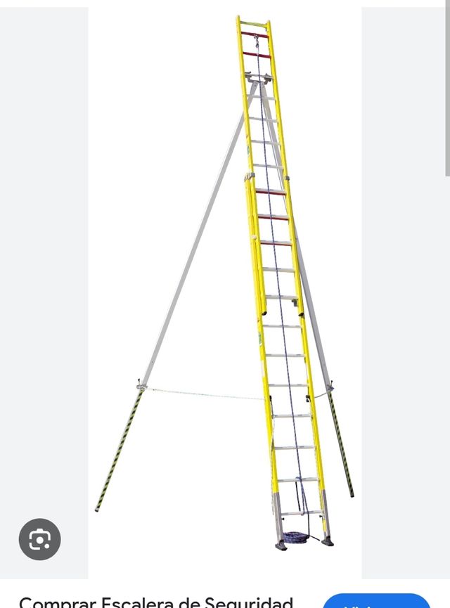 Escalera de fibra profesional
