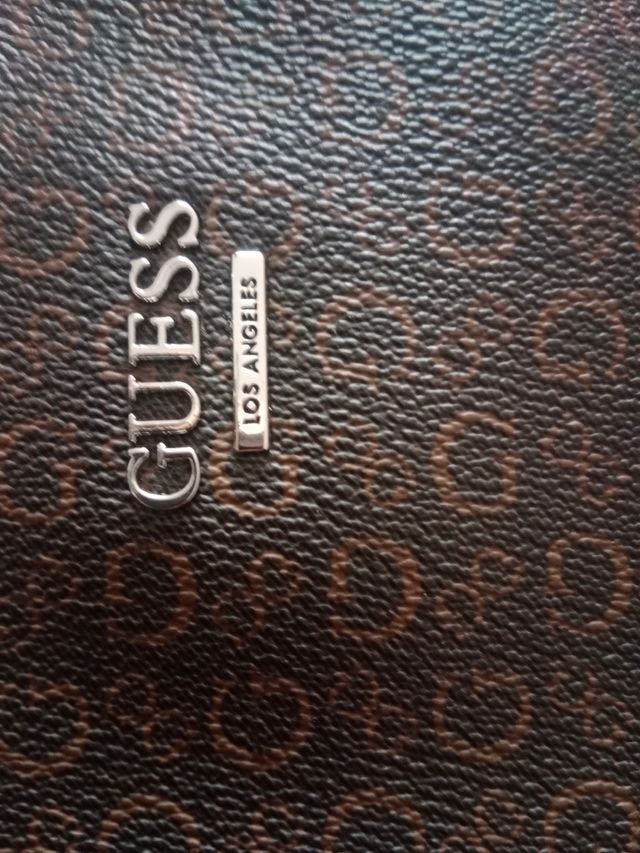 Bolso bandolera Guess marrón