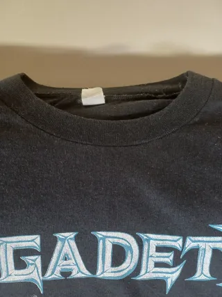 Camiseta Megadeth Youthanasia Gira 1995