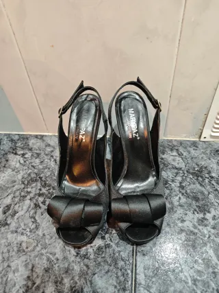 Zapatos tacón Marypaz negros talla 37