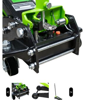 Gato hidráulico 3.5T negro/verde