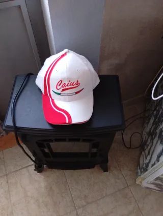 Cappellino Caius Immergas Bianco Rosso