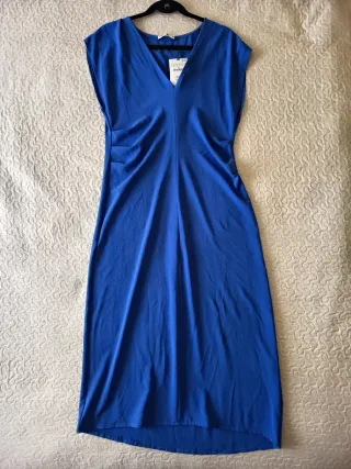 Vestido Zara Talla M Azul