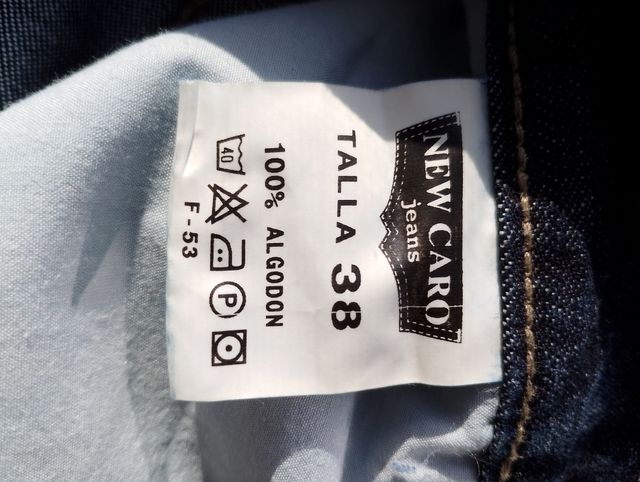 Falda vaquera larga chica New Caro Talla 38