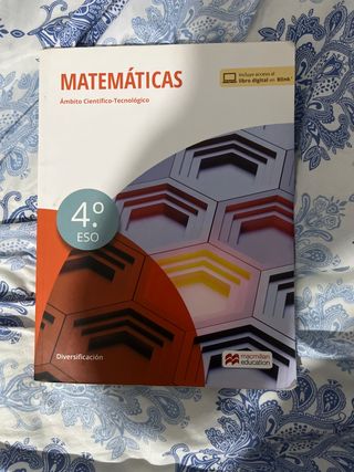 Matemáticas 4º - Libro de texto en formato físi...