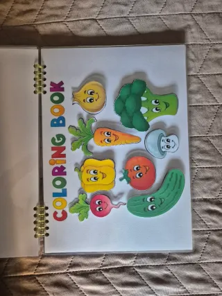 Libro de Actividades Infantil Arcoíris