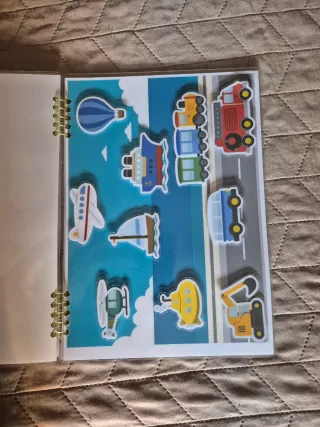 Libro de Actividades Infantil Arcoíris