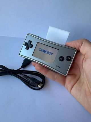 Nintendo Game Boy Micro Plata