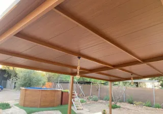 Tejados Panel Sándwich.pergola, Porsche.Tejados