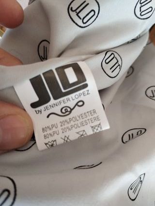 Borsa a spalla Jennifer Lopez beige