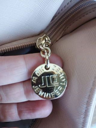 Borsa a spalla Jennifer Lopez beige