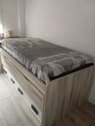 Cama nido 90x190 con colchones incluidos 