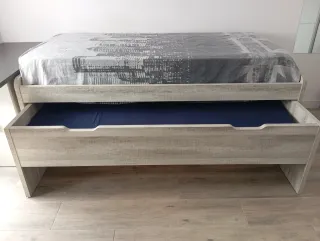 Cama nido 90x190 con colchones incluidos 
