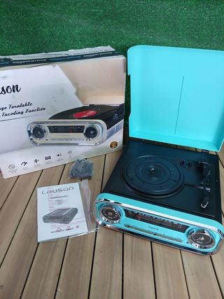 Tocadiscos Lauson Vintage Azul