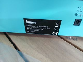 Tocadiscos Lauson Vintage Azul