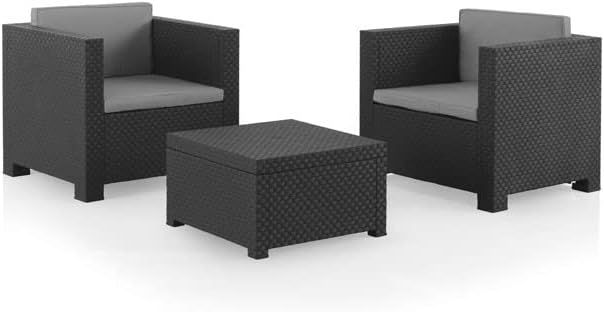 Conjunto Tete a Tete Diva Grafito