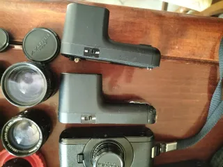 Cámara Pentax 110 Negra