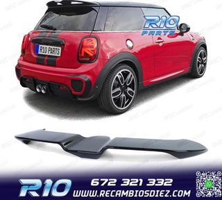 ALERON SPOILER MINI COOPER F55 F56 JCW LOOK 13- NEGRO BRILL
