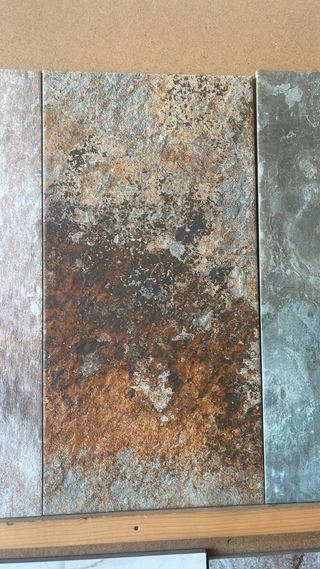 Azulejo exterior gris 100x100