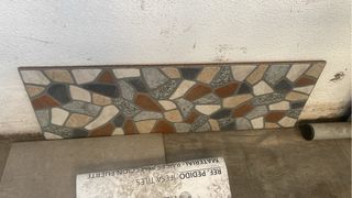 Azulejo exterior gris 100x100