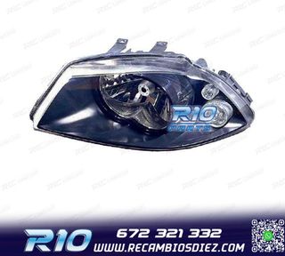 FARO IZQ PARA SEAT IBIZA 6L 02-09 CORDOBA 02-10 H4