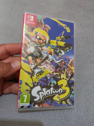 Juego Splatoon 3 Nintendo Switch