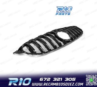PARRILLA MERCEDES W205 18-21 LOOK SPORT NEGRO BRILLO
