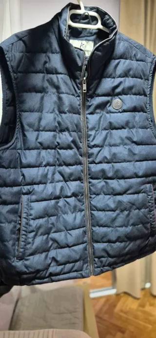 Chaleco acolchado hombre XL azul