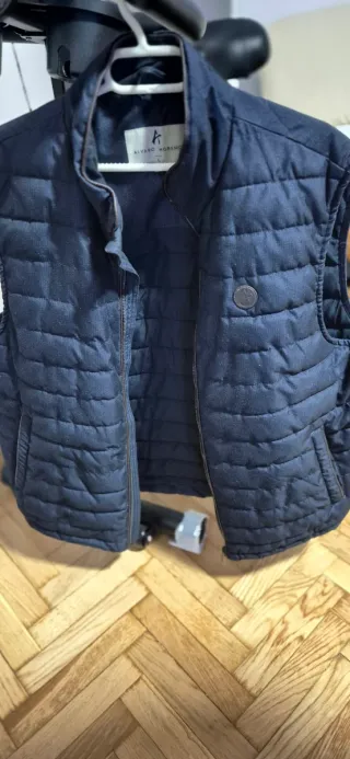 Chaleco acolchado hombre XL azul