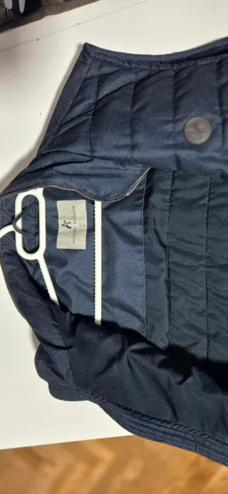 Chaleco acolchado hombre XL azul