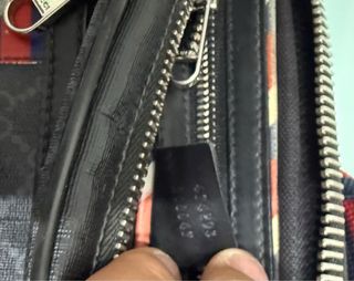 Riñonera Gucci Negra y Multicolor